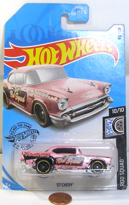 Hot Wheels Rod Squad '''57 Chevy'' 10/10 180/250 2017  TJC