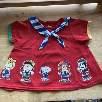 Snoopy m12 Vintage Peanuts Sailor T-Shirt Made In Usa | eBay