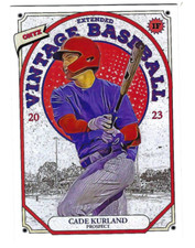 CADE KURLAND 2023 ONYX VINTAGE EXTENDED BASEBALL PROSPECT CARD