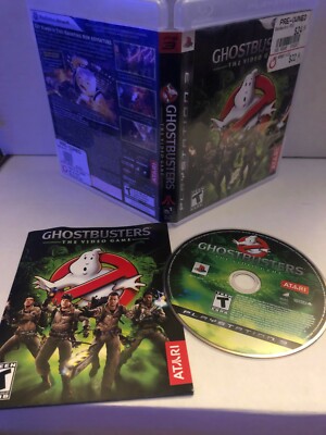 GHOSTBUSTERS THE VIDEO GAME PS3 SONY PLAYSTATION 3 COMPLETE WITH MANUAL
