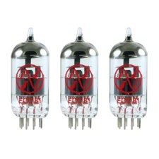 Brand New In Box Gain Matched Trio (3) JJ 12AT7 / ECC81 Vacuum Tubes