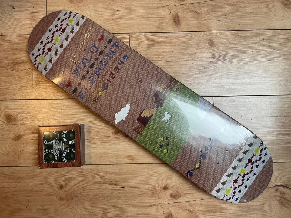 Polo Ralph Lauren x Element "Ranch Ramp" - Skateboard-Deck 8'' - mit Rädern - Bild 2 von 4