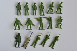 Vintage MPC American GIs 45mm Plastic 