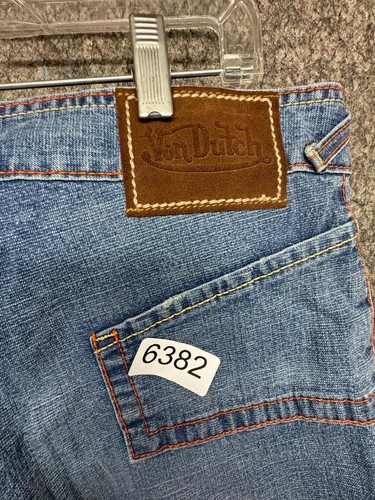 Von Dutch Women Jeans Stretch Blue Size 32 NWT Made In USA $190 - Picture 10 of 10