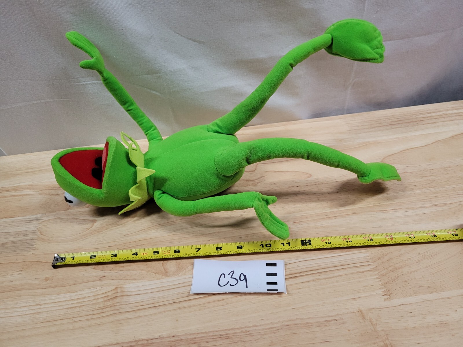Kermit The Frog Plush Doll Just Play Muppets Jim Henson Series 18&rdquo;