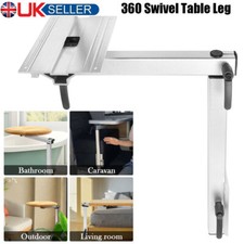 Fully Adjustable Table Leg Bracket 360 Swivel Lagun style. Campervan Motorhome