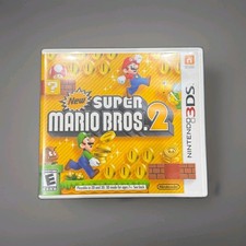 New Super Mario Bros 2 Nintendo 3DS Game Complete (Case, Manual And Cartridge)