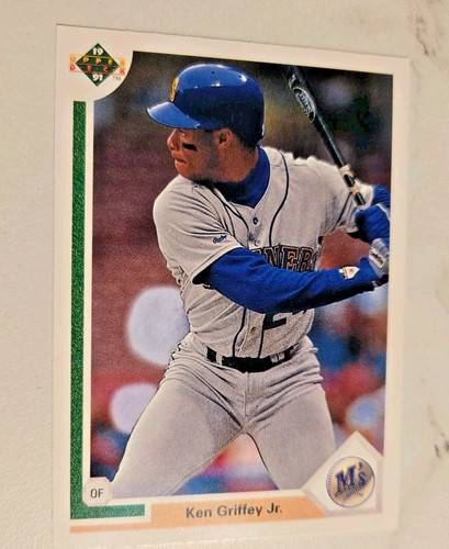 1991 Upper Deck Ken Griffey Jr #555 RC Seattle Mariners MLB Baseball Card Mint