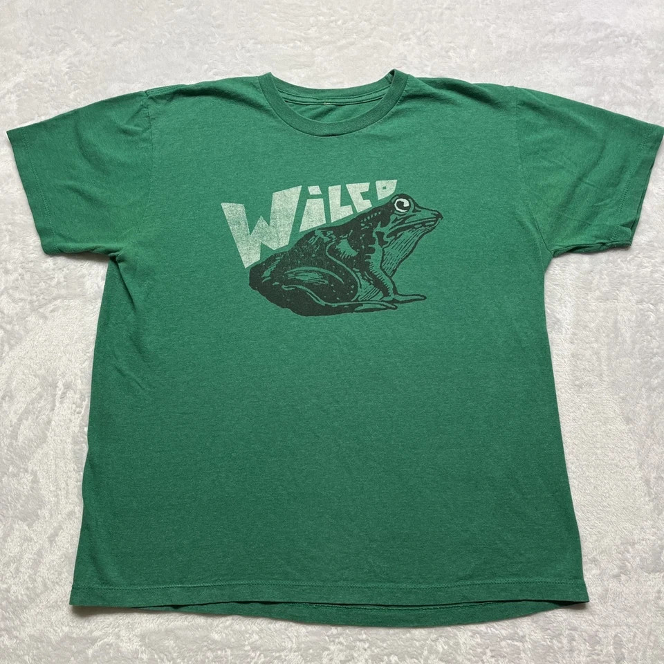 Wilco Bullfrog Concert Tour Green T Shirt Full Size S-5XL QA1469