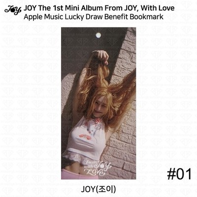 RED VELVET JOY The 1st Mini Album From JOY with Love Luckydraw