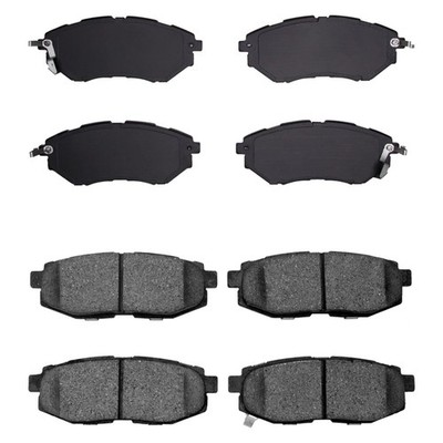 For Subaru Outback 10-14 R1 Concepts Ceramic Front & Rear Brake Pad Set