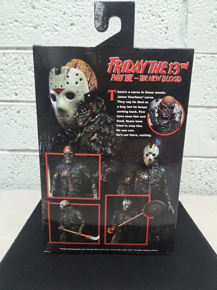 Neca Ultimate Jason Friday the 13th Part 7 New Blood 7 inch Action Figure - Image 4 of 4