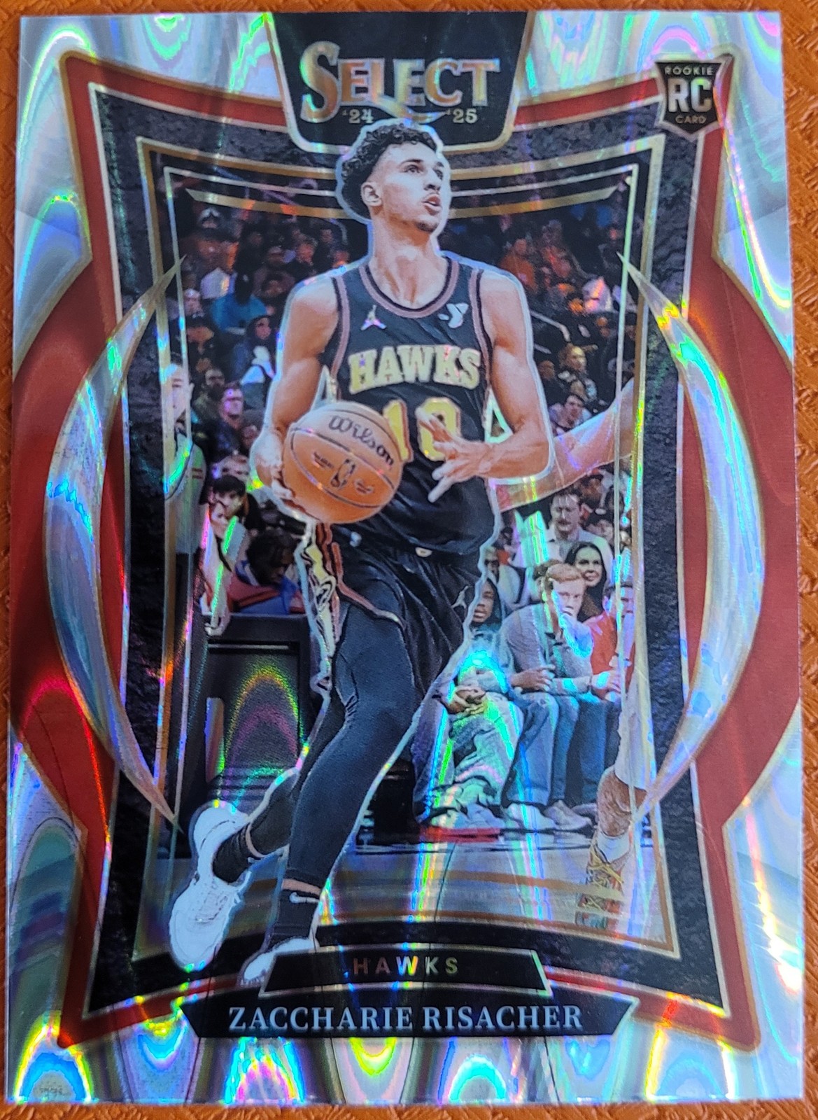 2024-25 Panini Select Disco #86 Zaccharie Risacher