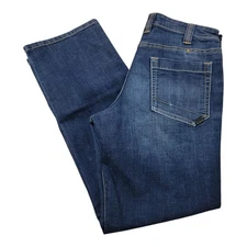 5.11 Tactical Defender Flex Straight Med Wash Blue Jeans 30x30 74477-649 EUC