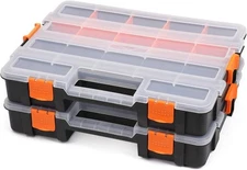 Interlocking Tool Box Organizer – Small Parts Storage for Fasteners
