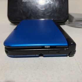 Nintendo 3DS XL Handheld Console - Blue/Black Bundle Tested Working. No Stylus