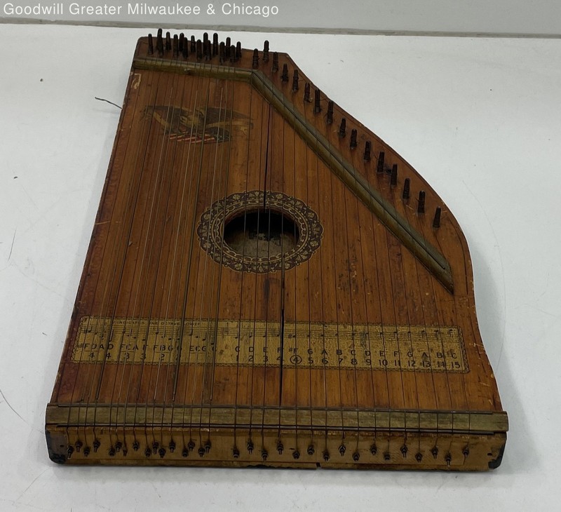 Antique American Fretless Zither Untested