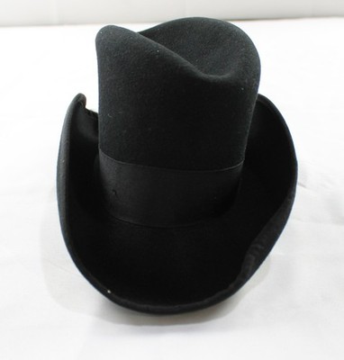 Stacy Adams Men's Crushable Wool Felt Fedora Hat with Feather LB3 Black Small