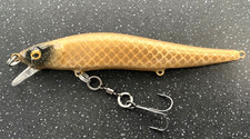 Oneten Lure Natural Gold Scales 14g 110mm tay salmon pike tay rigged/3 Hooks