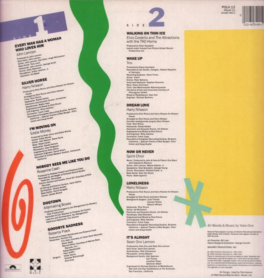 Various Artists Every Man Has A Woman LP vinyl UK Polydor 1984 with insert - Bild 2 von 4