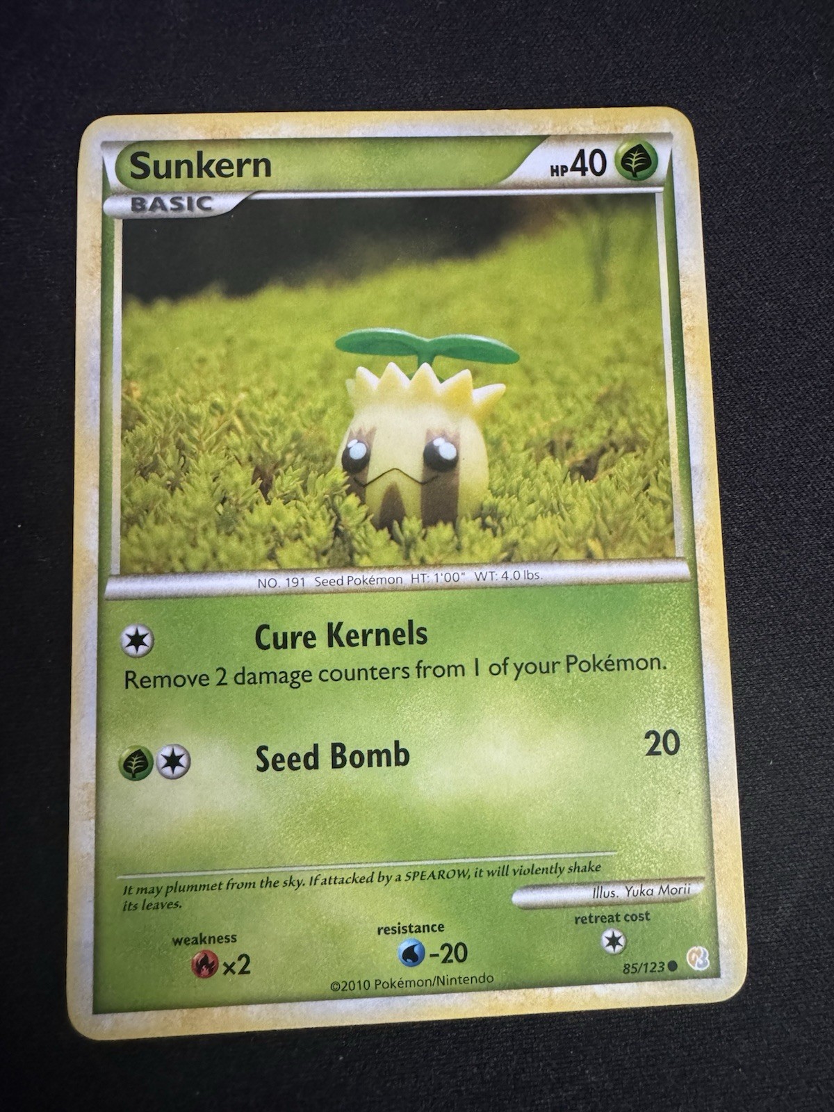 Sunkern 85/123 - Heartgold & Soulsilver - Regular - NM