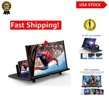 Foldable 16-Inch Phone Screen Amplifier - Portable Projector for All Smartphones