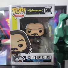 Funko Pop! Vinyl Figure #590: Johnny Silverhand Cyberpunk 2077 Collectible