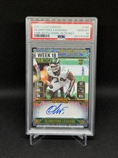 2024 Panini Contenders - Rookie Ticket Olumuyiwa Fashanu #165 Week 18 Ticket /18