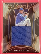 2021 Panini Select Brailyn Marquez Rookie Jumbo Jersey RC #RJS-BM Baseball Cubs