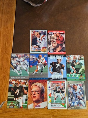 BOOMER ESIASON - **Premium Lot of 10 Different** - Bengals - (NRMT-MINT)