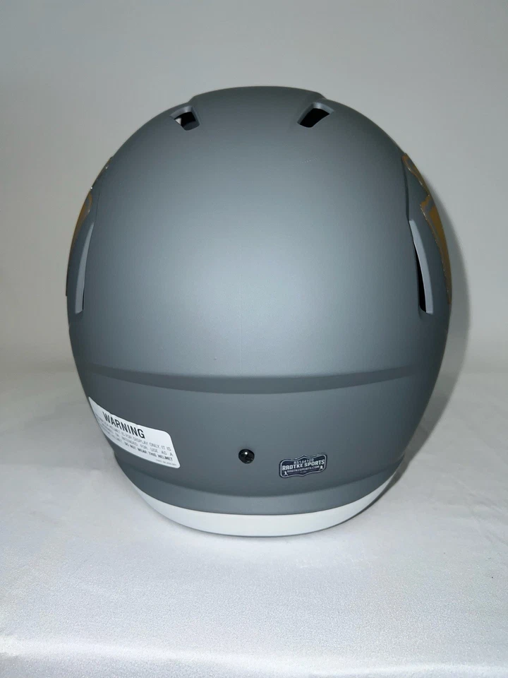 Casco Marcus Allen Chiefs Speed Slate tamaño completo con certificado de autenticidad Foto 3 de 4