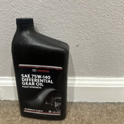 Toyota Sae 75w-140 Differential Gear Oil. Fully Synthetic