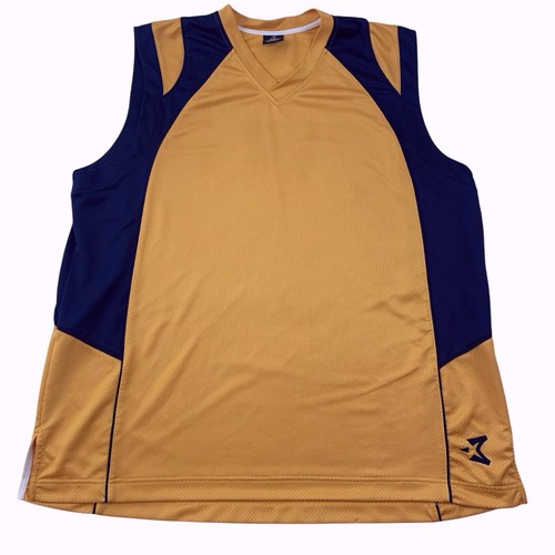 Starbury Jersey Men's 2XL Blue Gold Vintage Retro Sports Basketball - Image 1