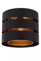 Deckenleuchte Schwarz Gold Schlafzimmer Rund Ø30 Cm E27 Deckenlampe Wohnzimmer