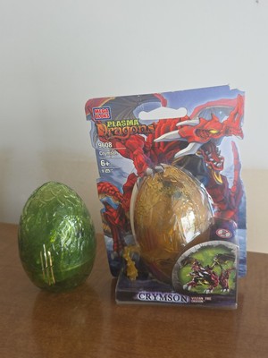 MEGA BLOKS Plasma Dragon Crymson 9608 Sealed New Excellent + Extra Rare 