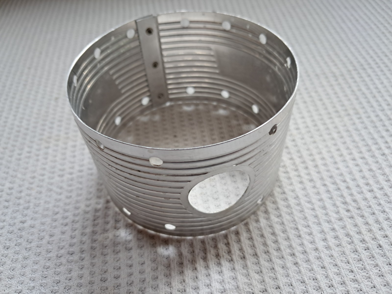 Vintage Coleman Lantern 220F  1950's 60's Collar, Cage Rest - -Parts or Repair