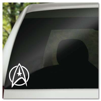 6'' Star Trek Command Insignia TV Show Vinyl Decal Sticker