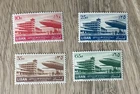 Lebanon Liban 1954 Beirut Airport Complete Set - Mint Hinged