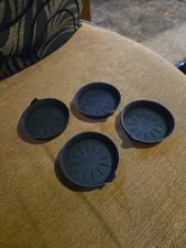 Seven Sparta Car Coasters for Cup Holders, Silicone Universal Vehicle Coaster...