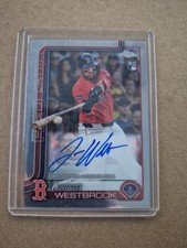 2025 Topps Chrome Update Series - Autographs Jamie Westbrook #RA-JWE (AU, RC)