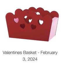 Valentines Basket Home Depot Kids Workshop Kit Pin Included FAST SHIP