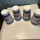 Four Vintage Pepsi Cola Plastic Collectors Cups 1970s Tiffany Soda — photo 4