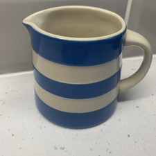 T G Green Cornishware Small Jug Black Sheild Pattern