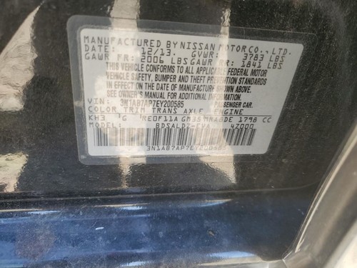 Speedometer MPH Fe Fits 14-15 SENTRA 2422535 - Picture 12 of 12