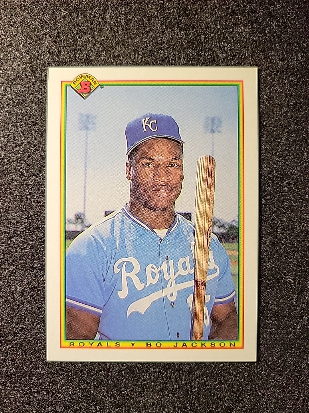BO JACKSON 1990 Bowman Kansas City Royals #378