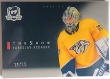 2023-24 UD The Cup The Show Yaroslav Askarov /99 Predators Sharks