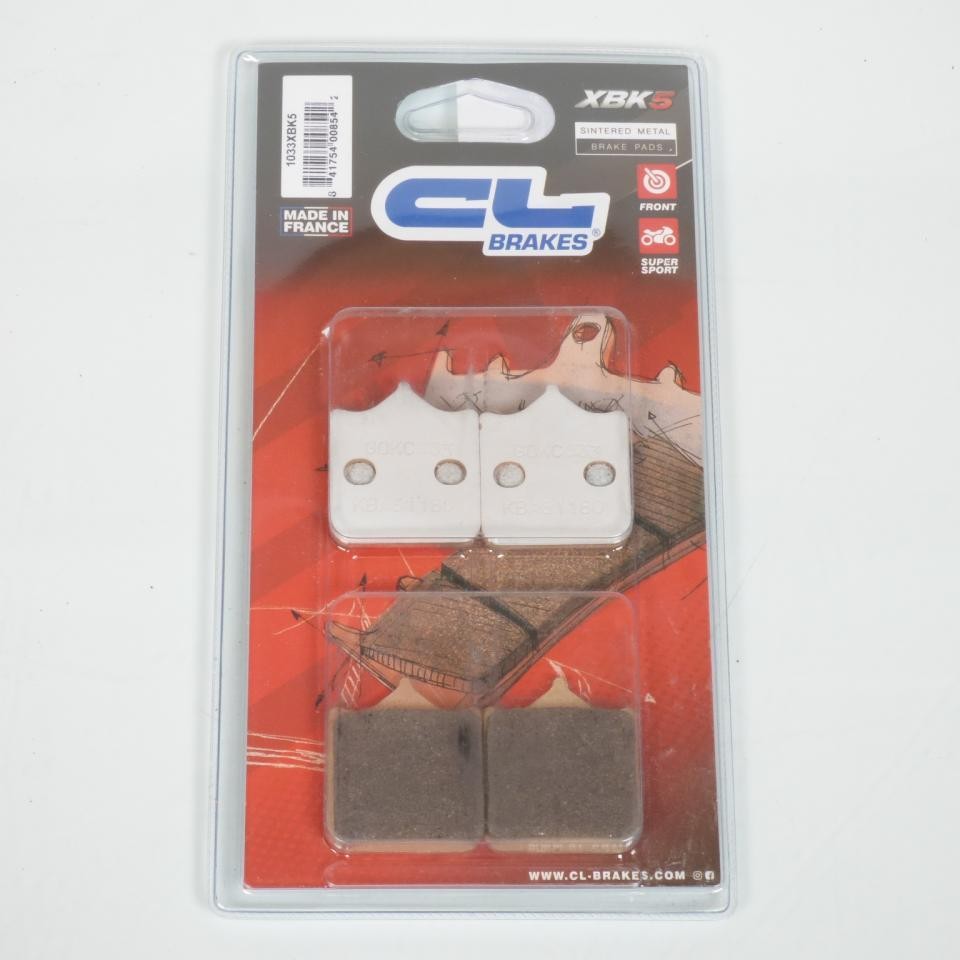 Plaquette de frein CL BRAKES neuve pour Hyosung 450 Rx Sm 2009-2015