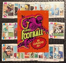 1973 Topps NFL FOOTBALL Trading Cards Complete Your Set U Pick Franco Harris 3/3