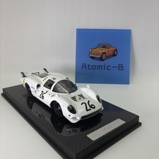 YY Model 1:18 White Elephant Ferrari 365 P2 LM 1966 26 Le Mans Car Model White