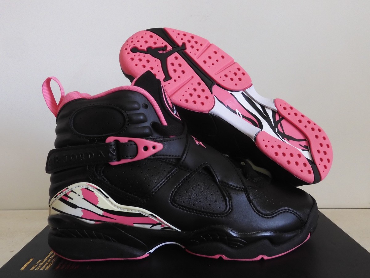 Nike Air Jordan Retro Gs Black-Pinksicle Sz 4Y-Womens Sz